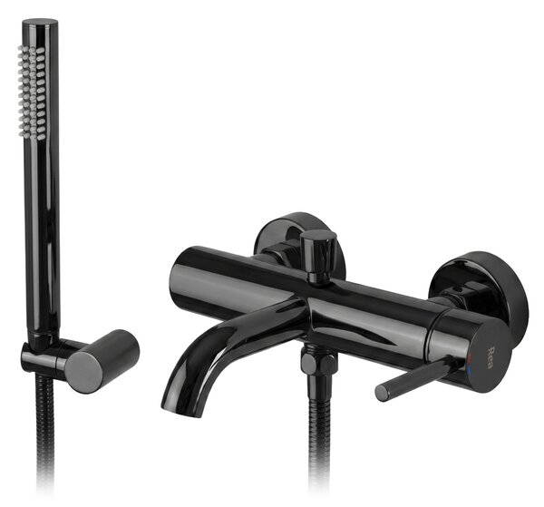 Baterie pentru cada Rea Lungo Black metallic