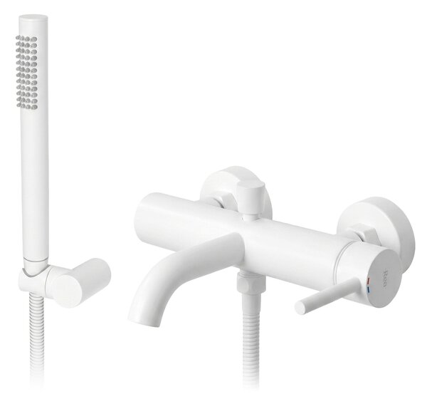 Baterie pentru cada Rea Lungo White Matt