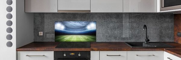Sticlă printata bucătărie stadiu