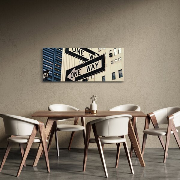 Tablou - New York ONE WAY (120x50 cm)