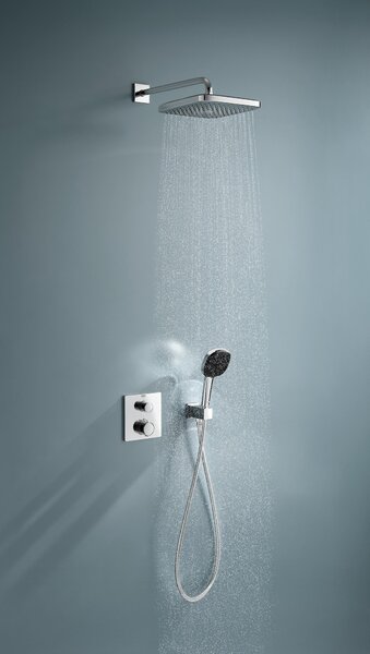 Grohe Vitalio Comfort set de duș ascuns cu termostat cu duș de ploaie StarLight Chrome 34882000