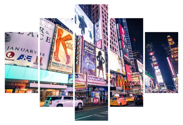 Tablou - New York Theather District (150x105 cm)