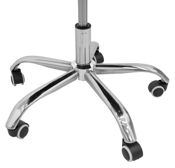Scaun de birou Toronsi piele ecologica PU bej 60x68x128 cm