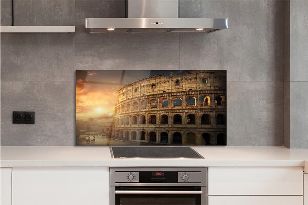 Panouri de sticlă Roma Colosseum apus de soare