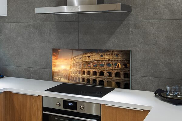 Panouri de sticlă Roma Colosseum apus de soare