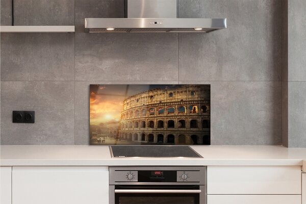 Panouri de sticlă Roma Colosseum apus de soare