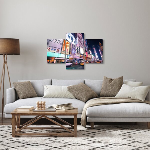 Tablou - New York Theather District (90x60 cm)