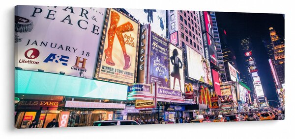 Tablou - New York Theather District (120x50 cm)
