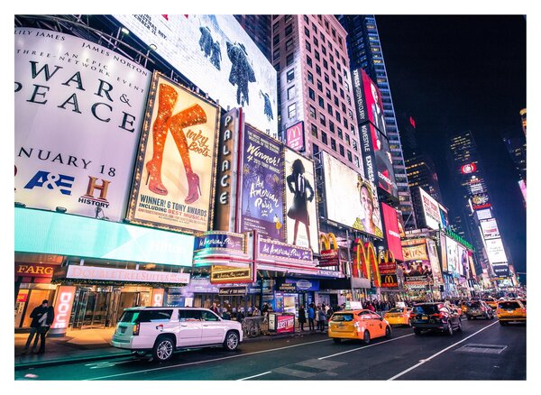 Tablou - New York Theather District (70x50 cm)