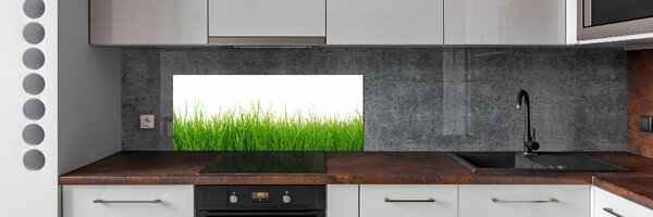 Panou sticla securizata bucatarie Iarbă