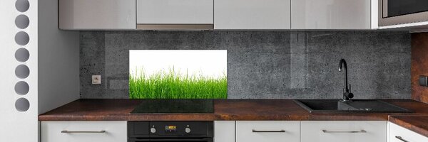 Panou sticla securizata bucatarie Iarbă