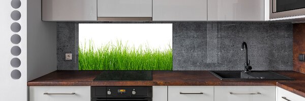 Panou sticla securizata bucatarie Iarbă