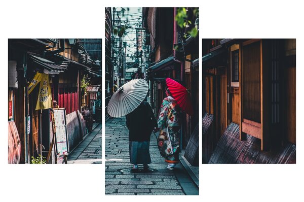 Tablou - Plimbare prin Tokio (90x60 cm)