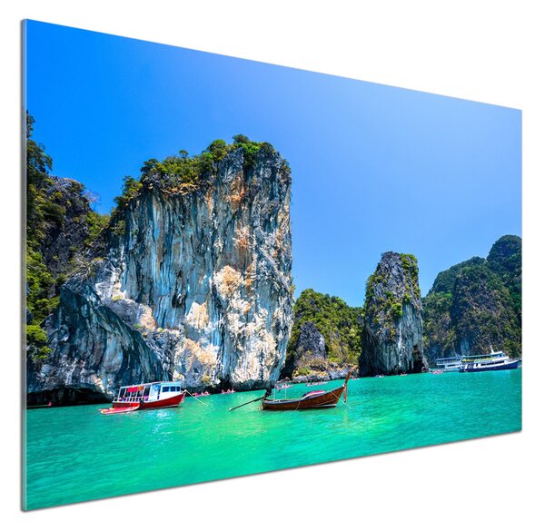 Panou sticla securizata bucatarie barci Thailanda