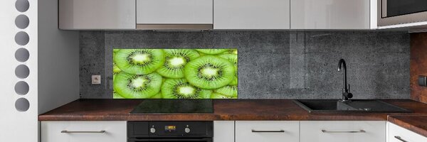 Sticlă printata bucătărie kiwi