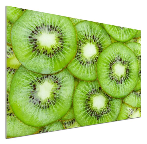 Sticlă printata bucătărie kiwi