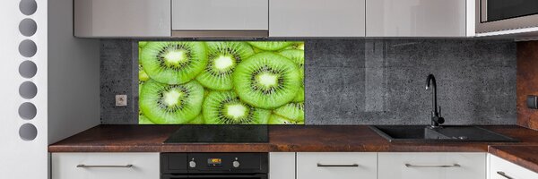 Sticlă printata bucătărie kiwi