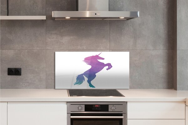Panouri de sticlă pictat unicorn