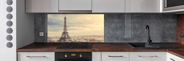 Panou perete bucătărie Turnul Eiffel din Paris