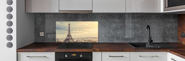 Panou perete bucătărie Turnul Eiffel din Paris