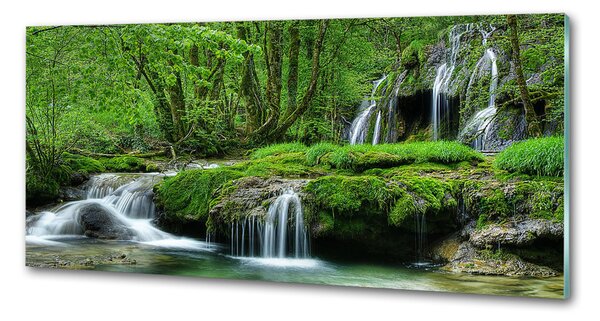 Sticlă bucătărie cascadă
