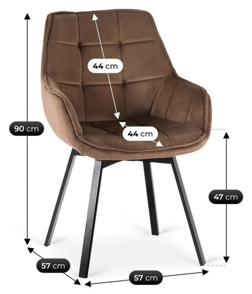 Scaun de sufragerie Lamento 1 (maro). Promo -13%. 1156945