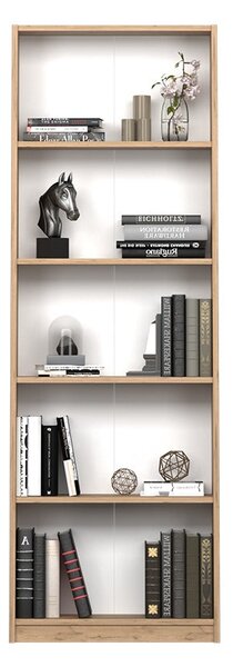 Biblioteca Adore Nurdan, 5 rafturi, 58x170x23 cm