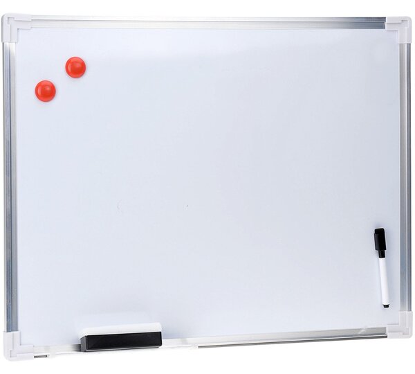 Tablă magnetică pentru notițe + accesorii, 60 x 45 cm