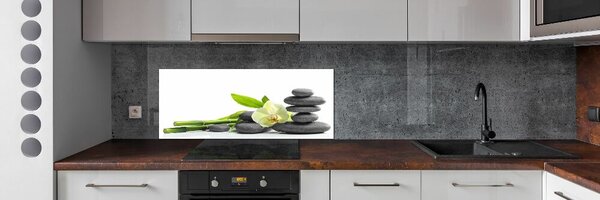 Panou sticla securizata bucatarie Orhidee