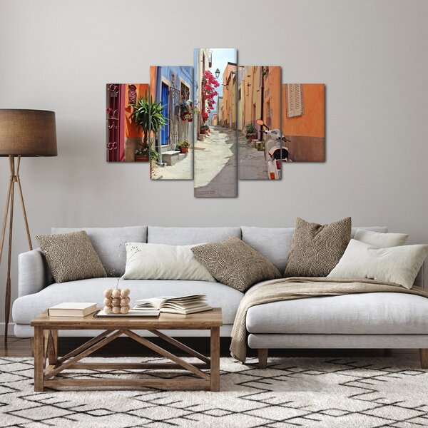 Tablou cu strada din Sardinia (150x105 cm)