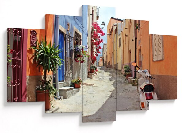 Tablou cu strada din Sardinia (150x105 cm)
