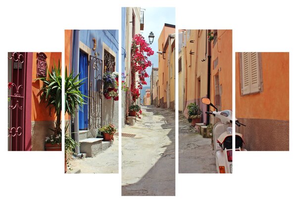 Tablou cu strada din Sardinia (150x105 cm)