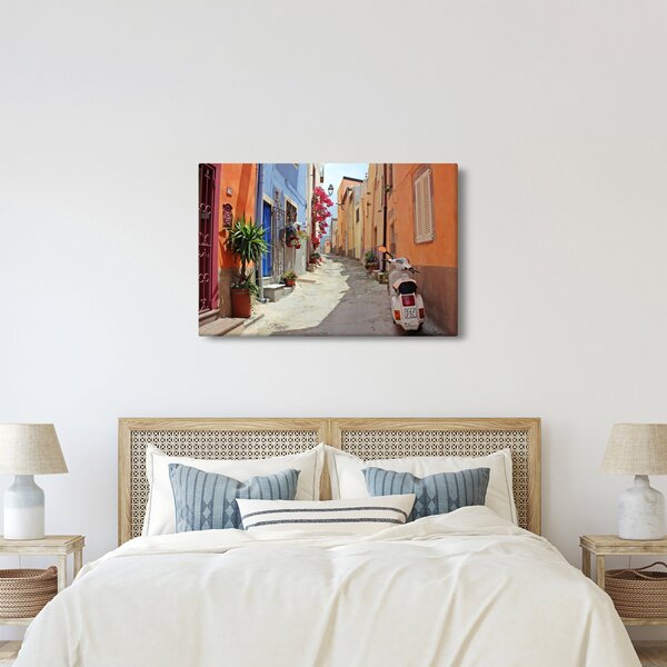 Tablou cu strada din Sardinia (90x60 cm)