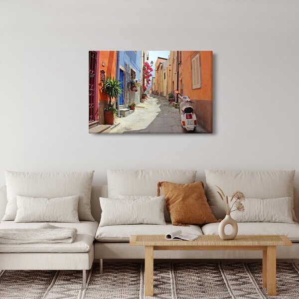 Tablou cu strada din Sardinia (90x60 cm)