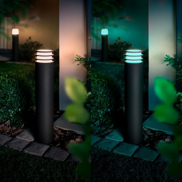 Philips Hue LUCCA - lampă LED RGB dimabilă pentru exterior, 1x E27, 8,1 W, 230 V, IP44