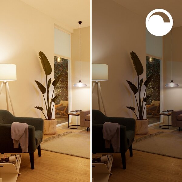 Set 2 buc. Becuri LED dimabile Philips SMART A60 E27/8,5W/230V 2200-6500K