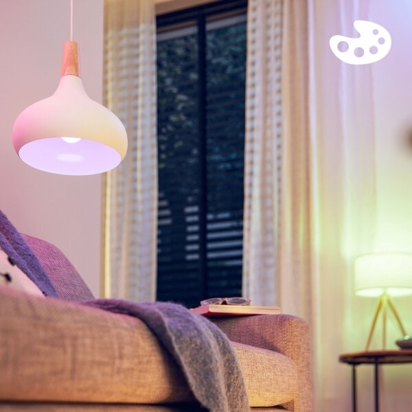 Set 2 buc. Becuri LED dimabile Philips SMART A60 E27/8,5W/230V 2200-6500K