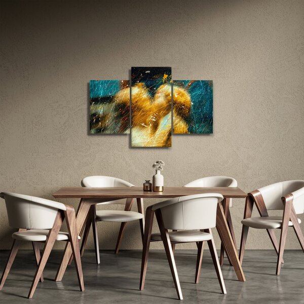 Tablou - Îngerii sărutăndu-se (90x60 cm)