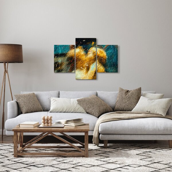 Tablou - Îngerii sărutăndu-se (90x60 cm)