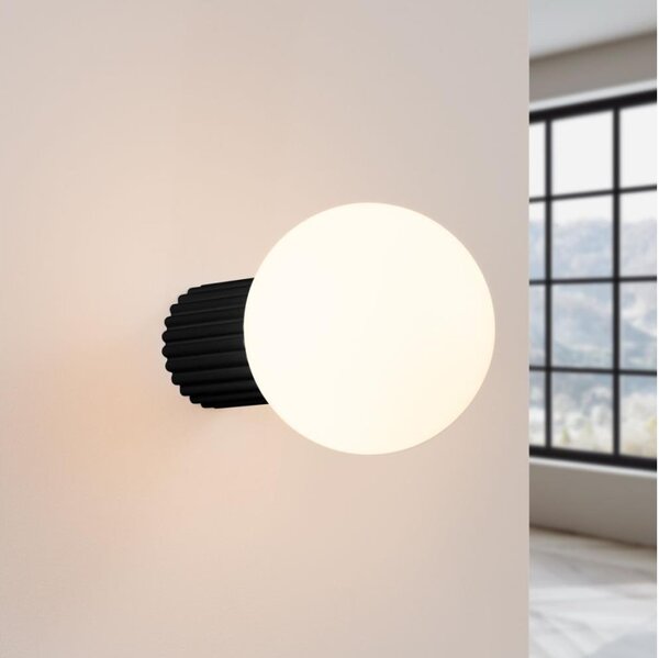 Aplică pentru baie Sollux SL.1712 HALO 1xG9/8W/230V IP44 negru