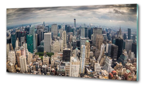 Sticlă printata bucătărie New York
