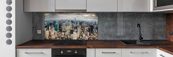 Sticlă printata bucătărie New York