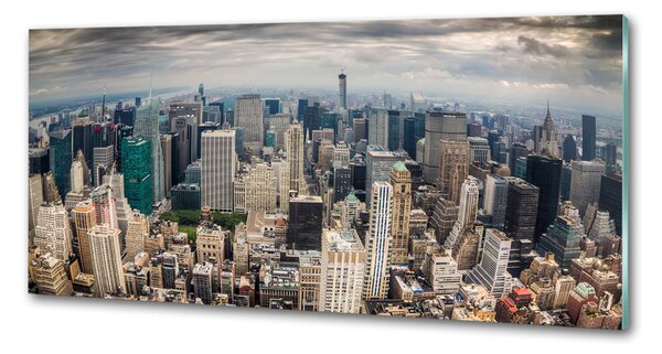Sticlă printata bucătărie New York