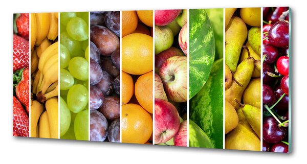 Panou sticla securizata bucatarie fruct