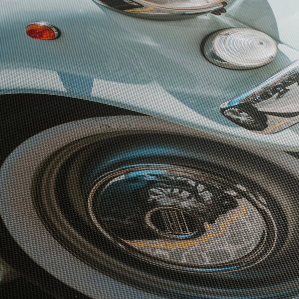 Tablou - mașina retro Fiat (120x50 cm)