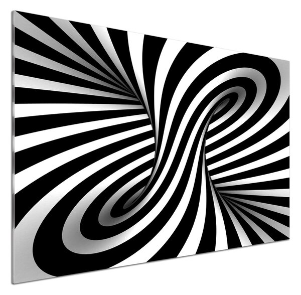 Sticlă pentru bucătărie vârtej abstract