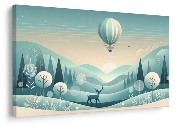 Tablou cerb sub balon