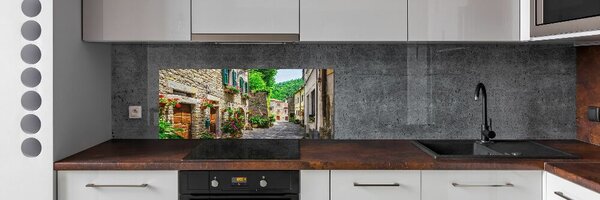 Panou sticla securizata bucatarie stradă fermecătoare