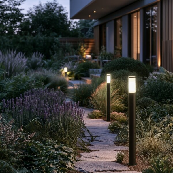 BRILAGI - Lampă de exterior ELIA 1xE27/20W/230V IP44 100 cm antracit
