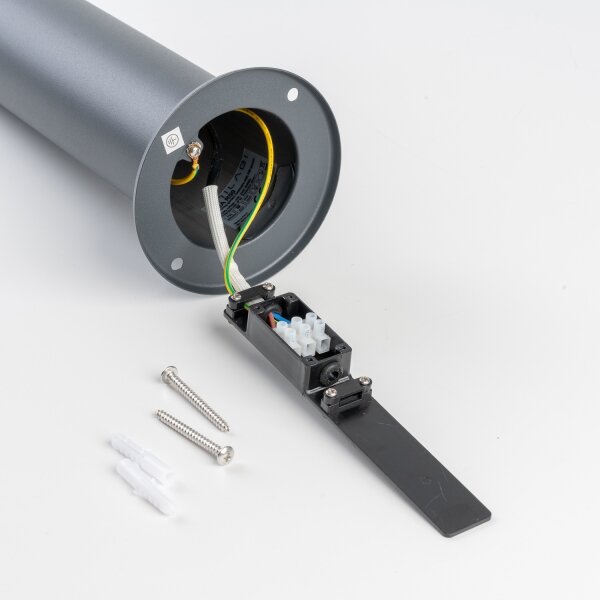 BRILAGI - Lampă de exterior ELIA 1xE27/20W/230V IP44 100 cm antracit